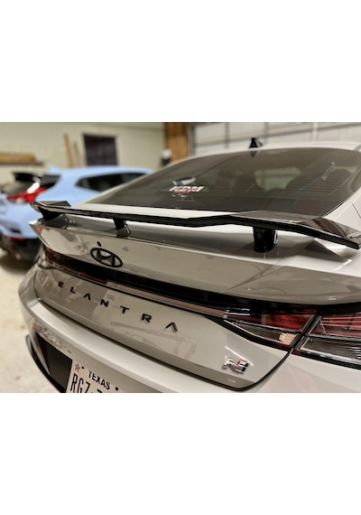 Dk Tuning Hyundai 7inci Nesil Elantra Bagaj 3m Siyah Abs Yazı Log