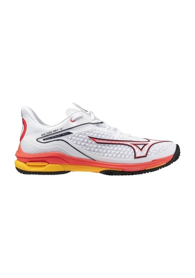Mizuno Wave Exceed Tour 6 Ac Erkek Tenis Ayakkabısı Beyaz / Turuncu Çok Renkli