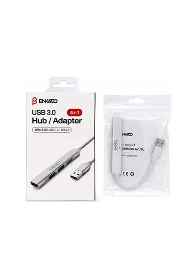 Usb 3.0 Giriş 4ın1 Usb Çoğaltıcı 4 Anahtarlı Port - Hı-speed Usb 3.0 - Usb 2.0 Hub Adaptör Ekd-uh60 5580 Diğer