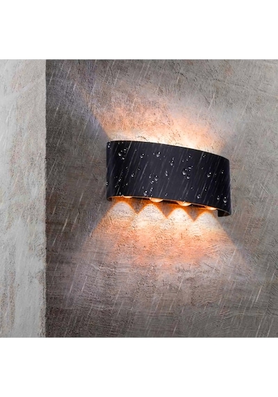 Cata Ct-8013 Kapri Modern Dış Mekan Led Aplik Amber
