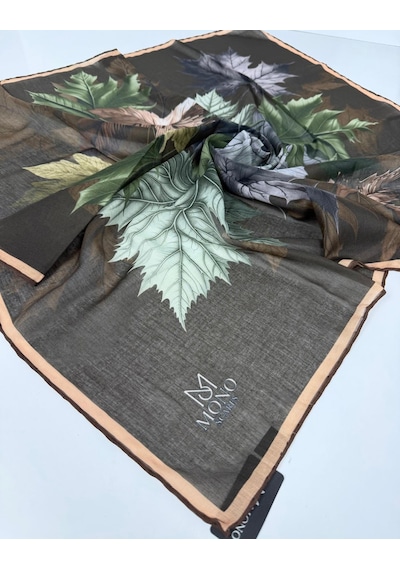 Mono Scarfs Soft Pamuk Eşarp-06109 Acı Kahve