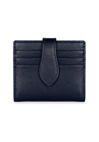 Genel Markalar Vaulto Gerçek Deri Unisex Kartlık Lacivert