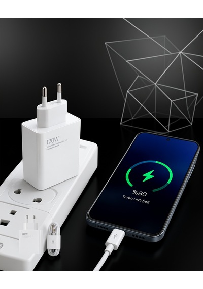 120w Type-c Şarj Aleti Turbo Çıkışlı