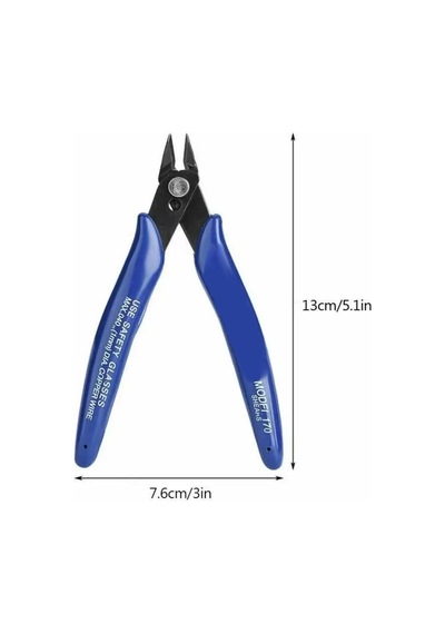 Yan Keski Model 170, Kaliteli Model , Elektronikçi Tipi, Kesme Pensesi, Mini Kesici Soyucu, El