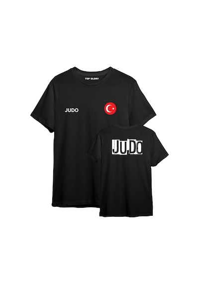 Top Glory Judo Baskılı T-shirt Judo Tişörtü