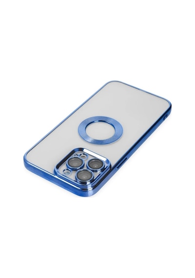 Apple İphone 14 Pro Max Kılıf Slot Silikon - Mavi 0.2M-Çok Renkli