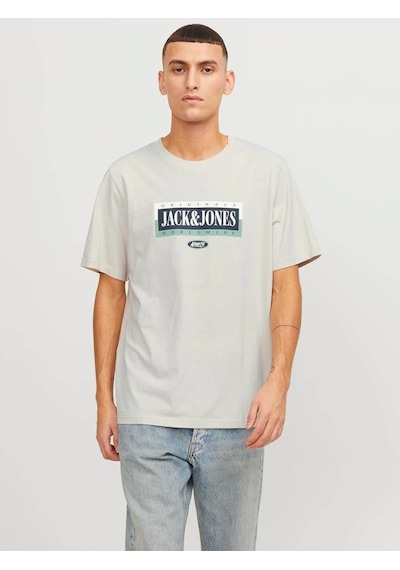 Jack & Jones Erkek T-shirt Açık Gri 12250411 Jorcobın Tee Ss Crew Neck Ln 24yw21000130 W21047 Açık Gri Jack & Jones Erkek T-shirt Açık Gri 12250411 Jorcobın Tee Ss Crew Neck Ln 24yw21000130 W21047 Açık Gri