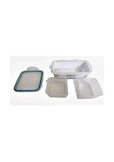 Tr Moon Star Mlook Beslenme Kabı 0,35lt Hava Sızdırmaz 2bölmeli Saklama Kabı Ml-150b Genel