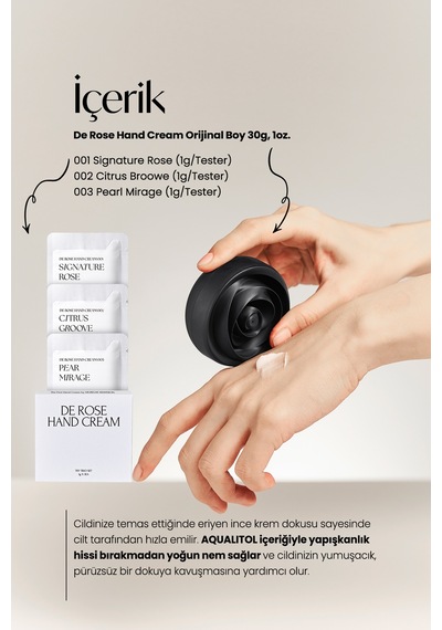 Parfümlü Nemlendirici El Kremi Muzıgae Mansıon De Rose Hand Cream 001 Signature Rose 97579231