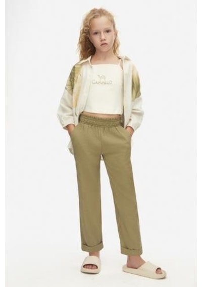 Nk Kids Kız Çocuk Moss Pantolon 58302 Haki