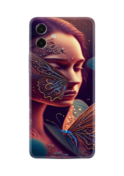 Samsung Samsung Galaxy Uyumlu A07 Sm-a075f Kılıf Boutique Baskılı Resimli Kelebek Kadın Pcode -075