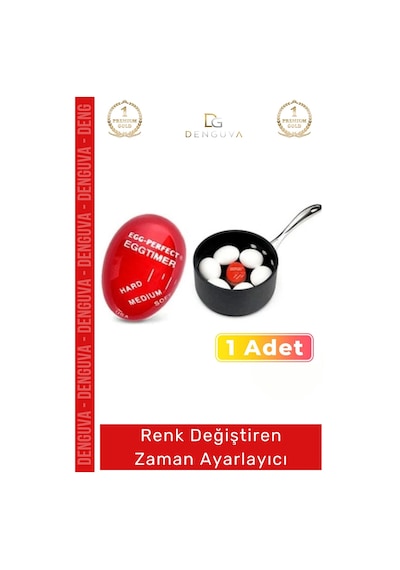Pişirmezamanlayıcı Renk Ğiştiren Isıya Duyarlı Pratik Rafadan Kayısı Yumurta Pişirme Zamanlayıcı - Çok Renkli