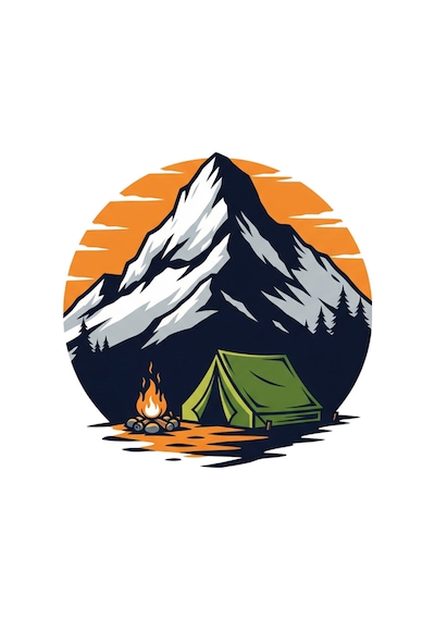 Maki Home Makiteks Siyah Pamuklu Unisex Kanguru Cepli Kapüşonlu Rahat Kesim Camping Baskılı Sweatshirt SiYAH