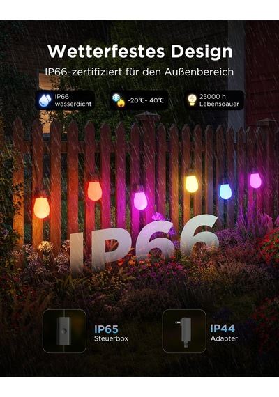 Govee Dış Mekan Peri Işıkları 30m, Rgbıcw Led Peri Işıkları, Ip66 Su Geçirmez, Alexa Ve Google Assistant İle Çalışır, Uygulama Kontrolü, 111 Sahne Modu, Balkon Bahçe Partisi Dekorasyonu İçin Dış Mekan Peri Işıkları Siyah Govee Dış Mekan Peri Işıkları 30m, Rgbıcw Led Peri Işıkları, Ip66 Su Geçirmez, Alexa Ve Google Assistant İle Çalışır, Uygulama Kontrolü, 111 Sahne Modu, Balkon Bahçe Partisi Dekorasyonu İçin Dış Mekan Peri Işıkları Siyah