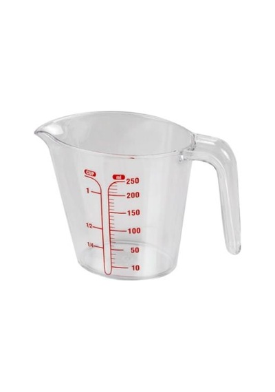 250 Ml Dereceli Polikarbon Ölçü Kabı