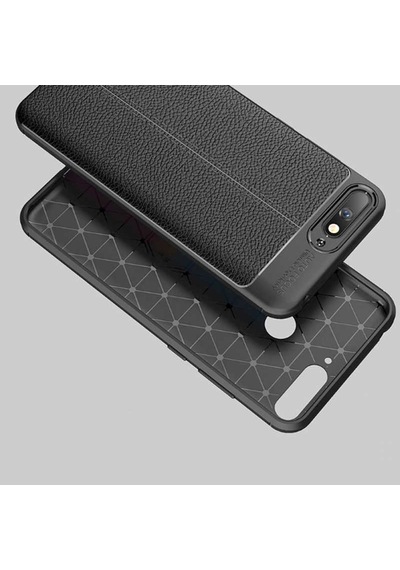 Huawei Y6 2018 Kılıf Zore Niss Silikon Kapak Siyah