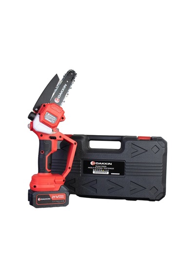 Akülü Budama Testeresi 6 21v 3ah 2 Bataryalı Mini Zincir Testere 20cm