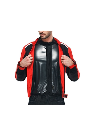 Dainese Hydra Flux 2 Air Black Lava Red D-dry Mont Kırmızı