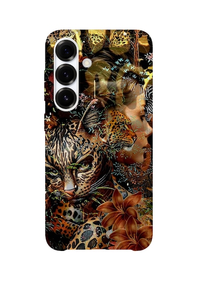 Samsung Galaxy S24 Uyumlu Baskılı Şeffaf Telefon Kılıfı Koleksiyon: Wildspirit Prime 5