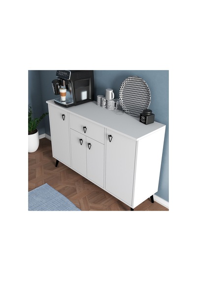 4 Kapaklı Çekmeceli Kahve Köşesi Dolabı - Mutfak Dolabı - Konsol - Dresuar Beyaz - 687004190 Beyaz 4 Kapaklı Çekmeceli Kahve Köşesi Dolabı - Mutfak Dolabı - Konsol - Dresuar Beyaz - 687004190 Beyaz