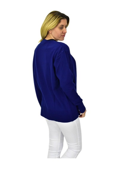 Kadın Triko Spor Hırka Bgl-st04087 Lacivert