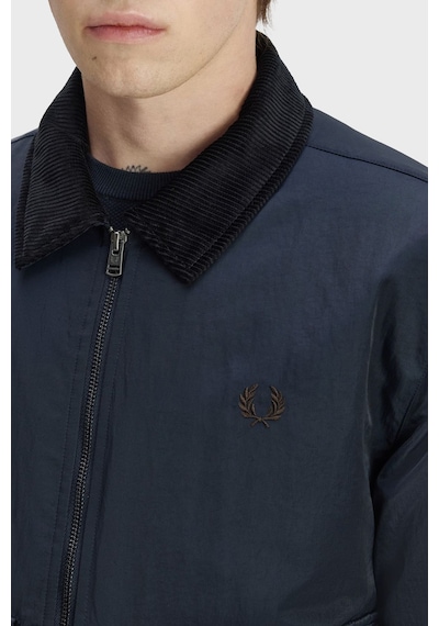 Fred Perry Regular Fit Kadife Yaka Mont Unisex Mont J3316 608 Lacivert