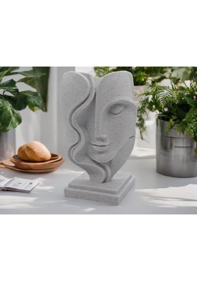 15cm Modern Sanat Yüz Heykeli Hediyelik Modern Ev Süs Eşyası