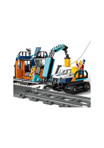 LEGO® City Kaşiflerin Kuzey Kutbu Ekspres Treni 60470 - 7 Yaş ve Üzeri STEM’e İlgi Duyan Çocuklar için Yaratıcı Oyuncak Yapım Seti (1517P)