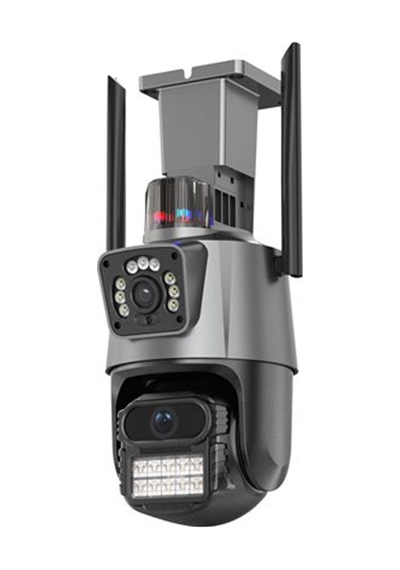 8x Kablosuz 5 Mp Wıfı Ptz Kamera İç Dış Mekan Alarmlı 8x Zoom Gece Görüşlü Hd Dome 7