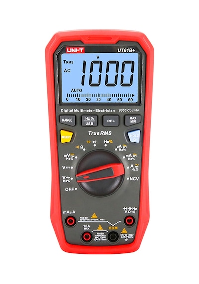 Uni-t Ut-61b+ 1000v True Rms Digital Multimetre