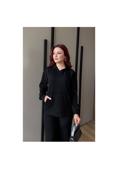 Modanida Kadın Siyah Modal Oysho Kumaş Oversize Kapüşonlu Kanguru Cepli Eşofman Takımı Rahat İkili Takım Siyah Siyah Modanida Kadın Siyah Modal Oysho Kumaş Oversize Kapüşonlu Kanguru Cepli Eşofman Takımı Rahat İkili Takım Siyah Siyah
