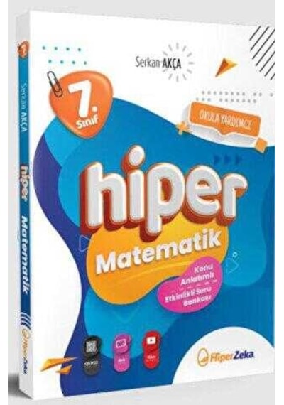 2026 7. Sınıf Hiper Matematik Konu Anlatımlı Soru Bankası |Serkan Akça