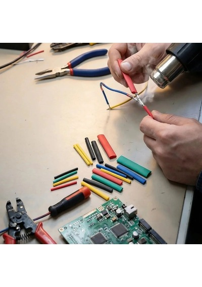 164 Parça Isı İle Daralan Makaron Seti Elektrik Kablo İzolasyon & Koruma Kılıfı, Renkli Shrink Tube Set Belirtilmemis