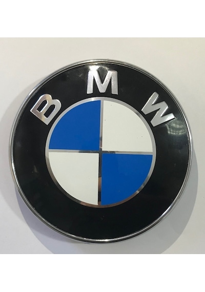 Bmw Ön Kaput Arması Logosu Bagaj Arması E21 E30 E36 E46 E28 E34 E39 82mm Ölçü 51148132375 Uyumlu