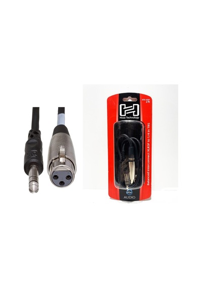 Hosa Stx-102f 1/4' Trs - Xlr F Balanslı Kablo 60 Cm
