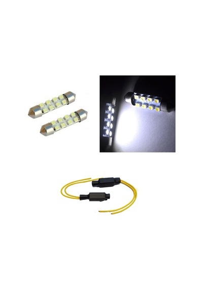 Bmw E46 Led Plaka Aydınlatma Ampul Seti
