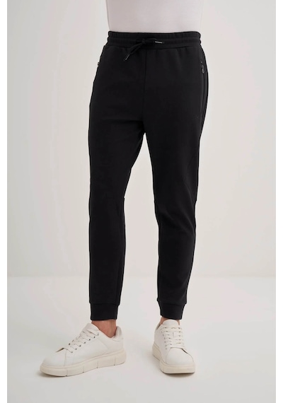 Cazador Slim Fit Rahat Kumaş Siyah Erkek Eşofman Altı 80010