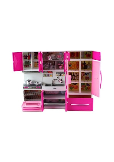 Kayyum My Happy Kitchen 3 Parça Sesli Işıklı Fırın. Mutfak Tezga