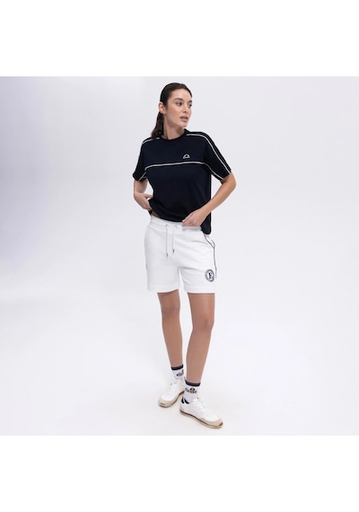 Ellesse Kadın Kırık Beyaz Pamuklu Şort Ef404-of Kırık Beyaz