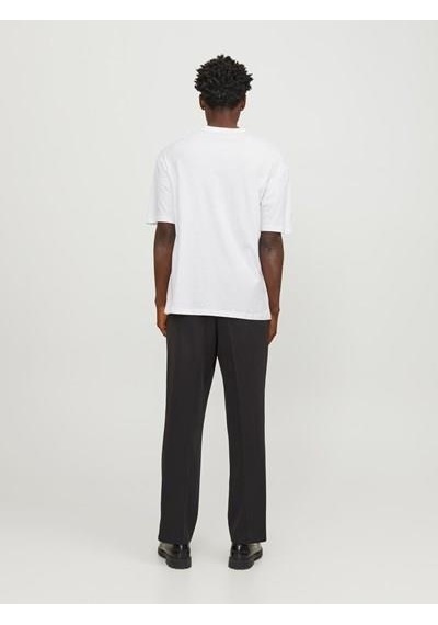 Jack & Jones Jjebradley Tee Ss O-neck Noos White-white Beyaz