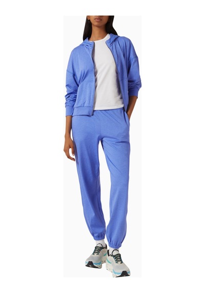 Vuori Halo Modern Zip Hoodie, Dreamknit Rahat Ve Şık Günlük Sweatshirt Mor