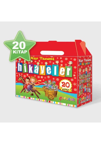 Mercek Yayıncılık Kar Tanesi Hikayeler 20 Kitap Takım
