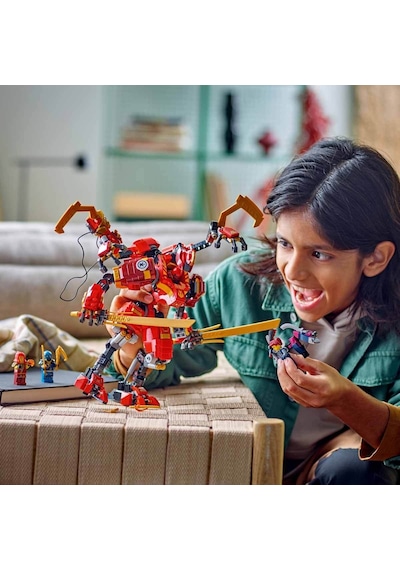 LEGO® NINJAGO Kai’nin Ninja Tırmanma Robotu 71812 9+ Yaratıcı Oyuncak Yapım Seti - 623 Parça