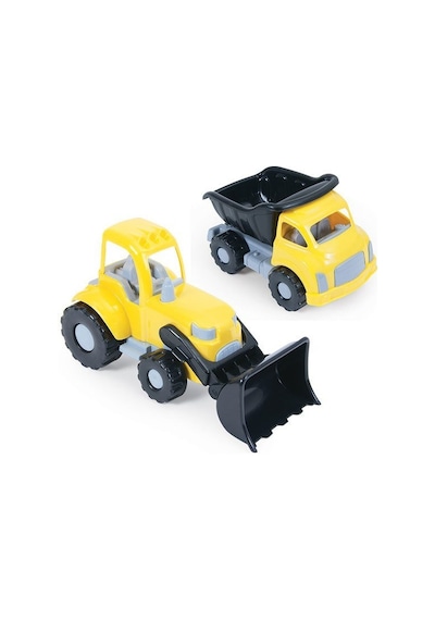 6144 Dolu Jumbo Ikili Kamyon-Dozer Set