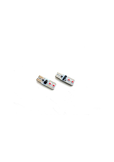 Femex T10 3030 Chip 4smd 250 Lumen Kırmızı Led Ampul