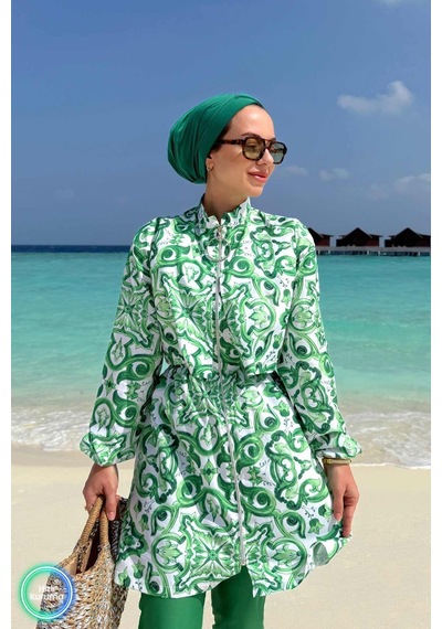 Kahijab Sea Tesettür Mayo - Yeşil Yeşil