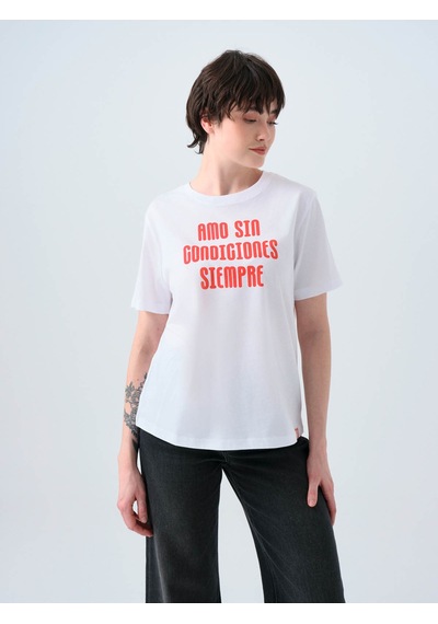 Loft Regular Fit Beyaz Kadın T-shirt Lf2039129 Beyaz