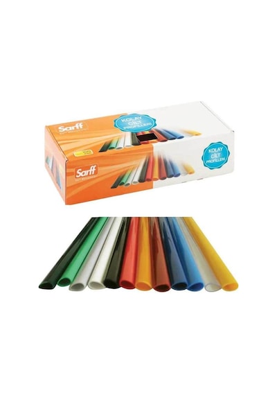 Sarff 6mm . Sırtlık Beyaz 100 Lü Paket