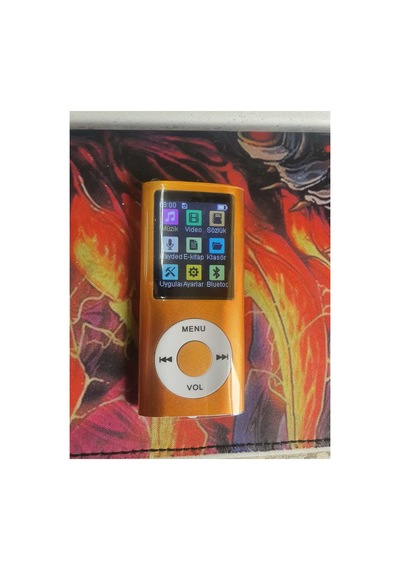 5007mp Metal Mp3 Player Renli Ekranlı Fm Radyolu Bluetoth Lu Hafıza Kartı Girişli Müzik Çalar