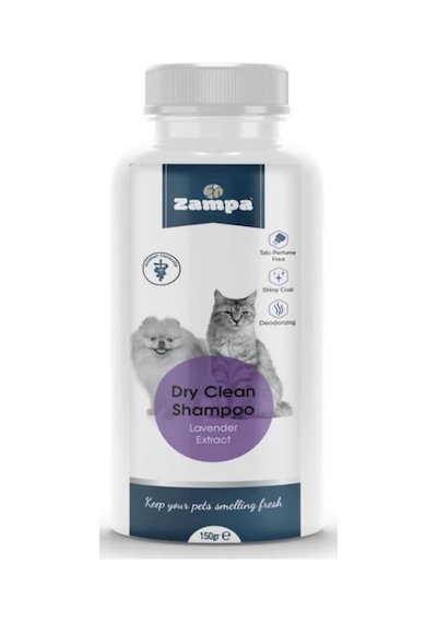 Zampa Lavantalı Kuru Kedi ve Köpek Şampuanı 150 G